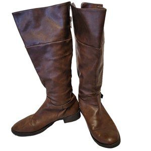 Forever 21 Brown Over the Knee Boots